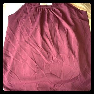 Faded Glory Plum Spaghetti tank top